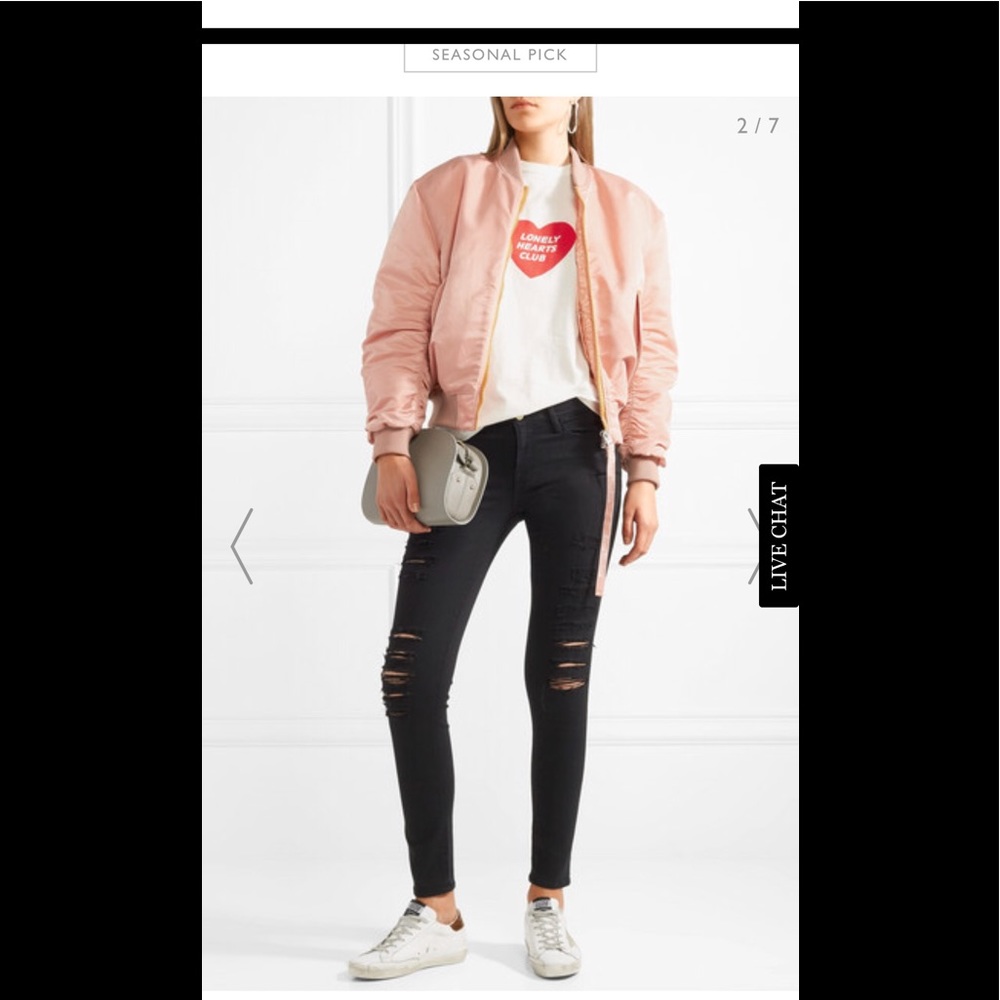 Frame distressed jeans - Le Skinny de Jeanne